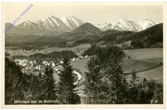Mitterbach, und die Zellerhüte