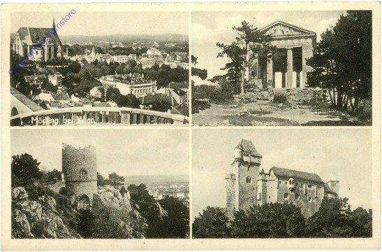 ak211540 Mödling, Multiansicht