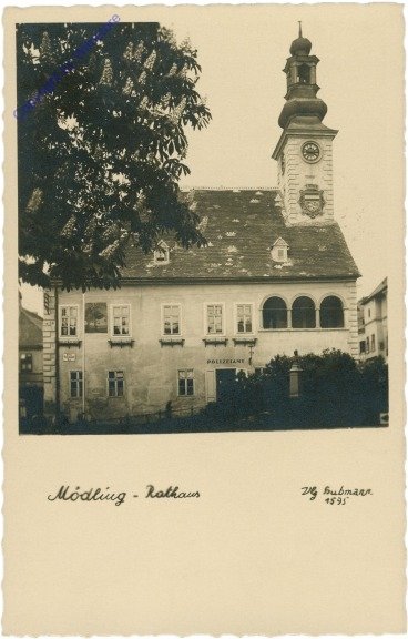 ak211550 Mödling, Rathaus