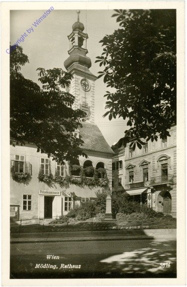 ak211555 Mödling, Rathaus