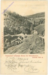 Mönichkirchen, niederösterr.-steirische Grenze