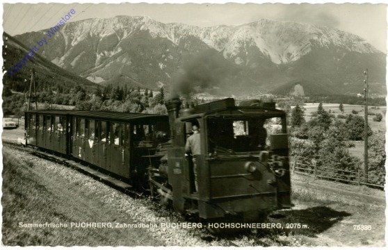 Puchberg, Zahnradbahn Puchberg-Hochschneeberg