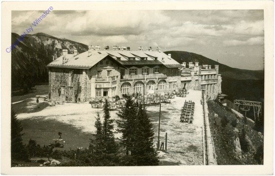 Rax, Bergstation Raxbahn