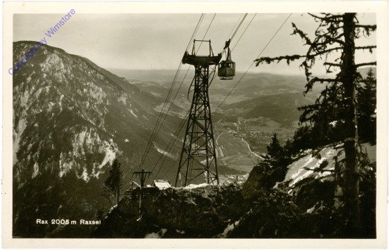 Rax, Raxseilbahn