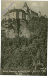 Rosenburg, Ansicht