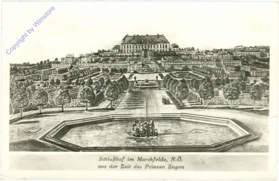 ak211751 Schlosshof, aus der Zeit des Prinzen Eugen