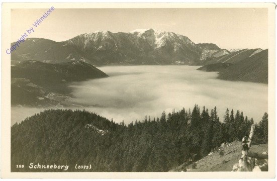 Schneeberg, Ansicht
