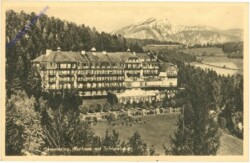 Semmering, Kurhaus mit Schneeberg
