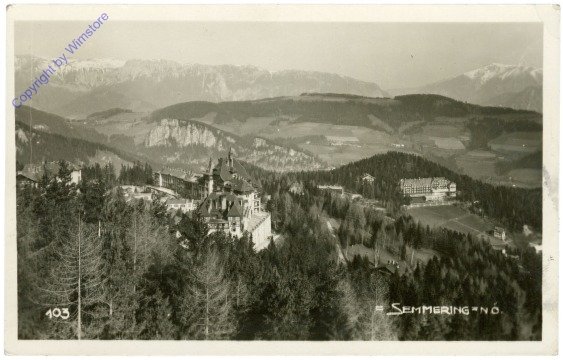 Semmering, Ansicht