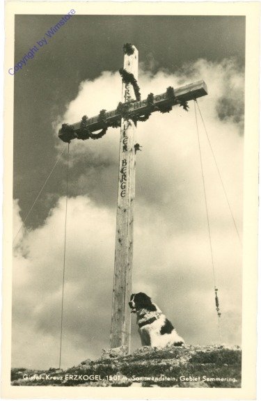 Semmering, Gipfel-Kreuz Erzkogel