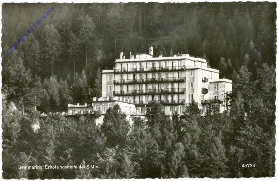 Semmering, Erholungsheim der SMV