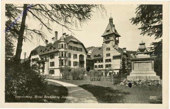 Semmering, Hotel Erzherzog Johann