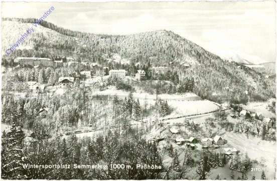 Semmering, Paßhöhe