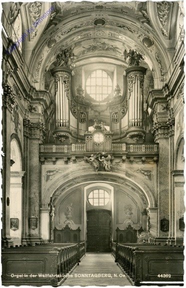 Sonntagberg, Wallfahrtskirche, Orgel