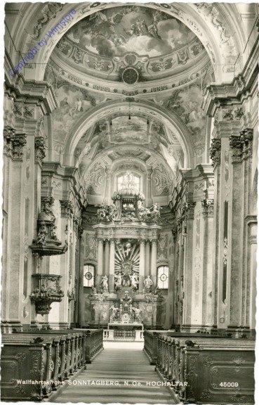 Sonntagberg, Wallfahrtskirche, Hochaltar