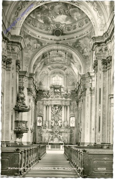 Sonntagberg, Wallfahrtskirche, Hochaltar