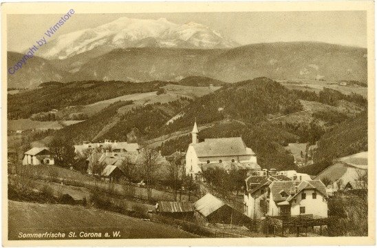 St. Corona, Ortsansicht