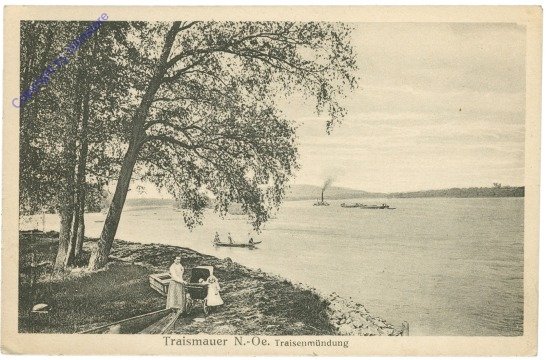 Traismauer, Traisenmündung