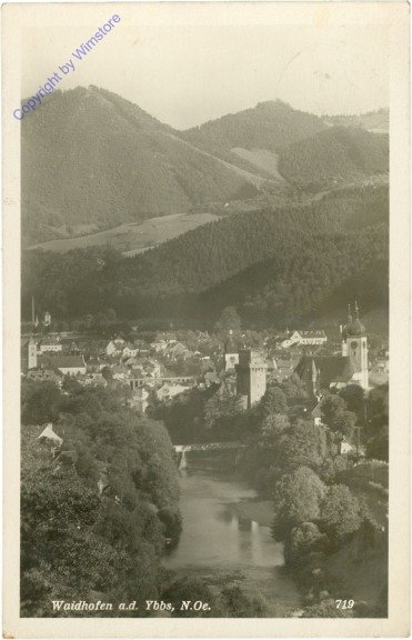 ak211923 Waidhofen an der Ybbs, Ortsansicht