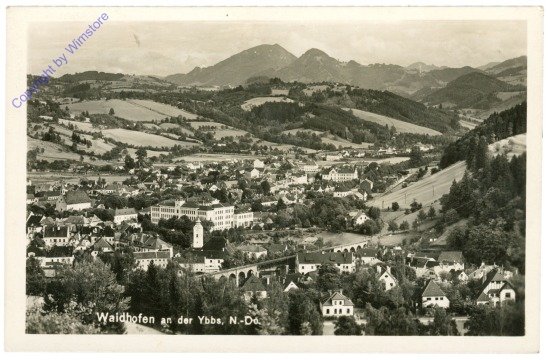 ak211926 Waidhofen an der Ybbs, Ortsansicht
