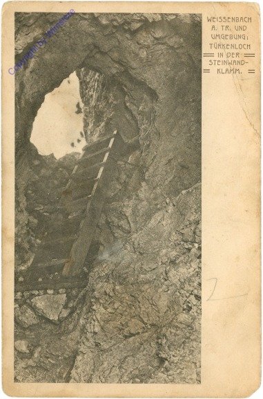 ak211943 Weissenbach a.d. Triesting, Türkenloch in der Steinwandklamm