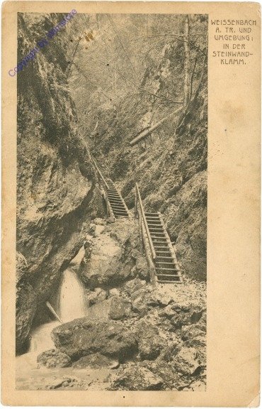 ak211944 Weissenbach a.d. Triesting, In der Steinwandlklamm