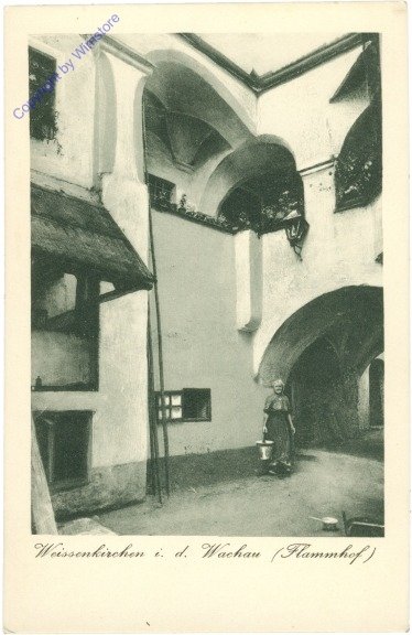 ak211951 Weissenkirchen, Flammhof