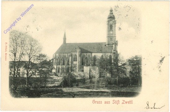 Zwettl, Stift, Gruss aus