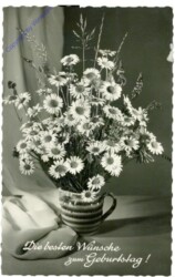 ak212028 Blumenvase, Geburtstag