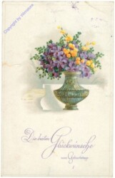 Blumenvase, Geburtstag