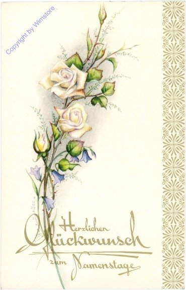 ak212039 Rosen, Namenstag