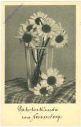 Blumen im Glas, Namenstag