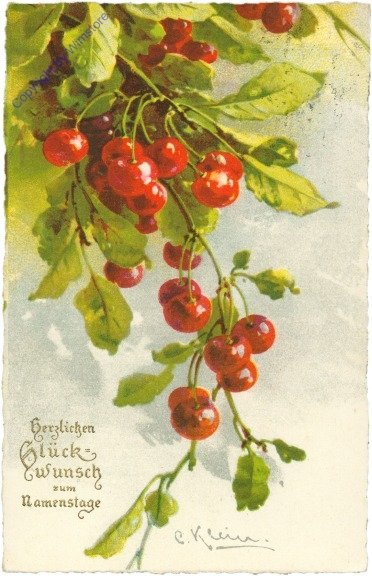 Kirschen, Namenstag
