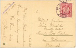 ak212065a Schale mit Glücksklee, Namenstag