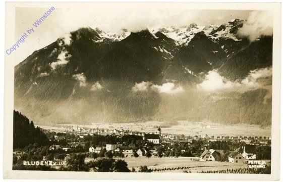 ak212106 Bludenz, Ortsansicht