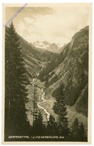 ak212134 Gaschurn, Vermonttal - Litznergruppe