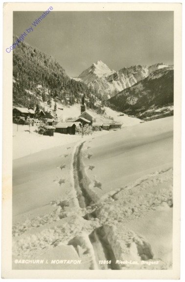 ak212136 Gaschurn, Ortsansicht