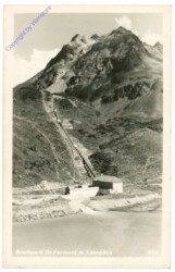 Partenen, Kraftwerk Gr. Fermunt m. Lobspitze