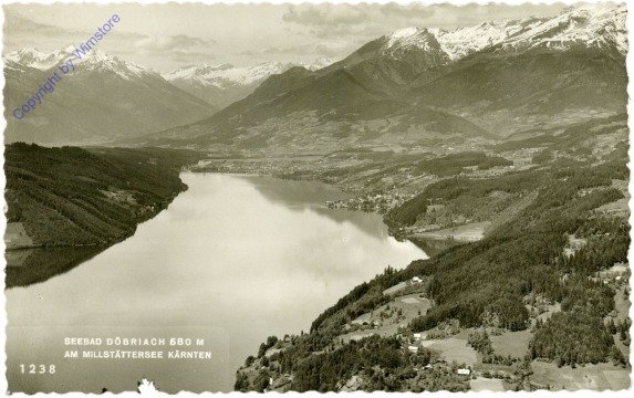 Seebad Döbriach, Ansicht