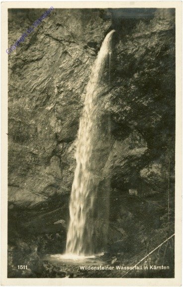 ak212207 Gallizien, Wildensteiner Wasserfall