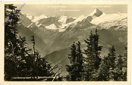 ak212213 Großglockner, von der Schmittenhöhe