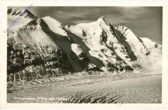 Großglockner, mit Pasterze