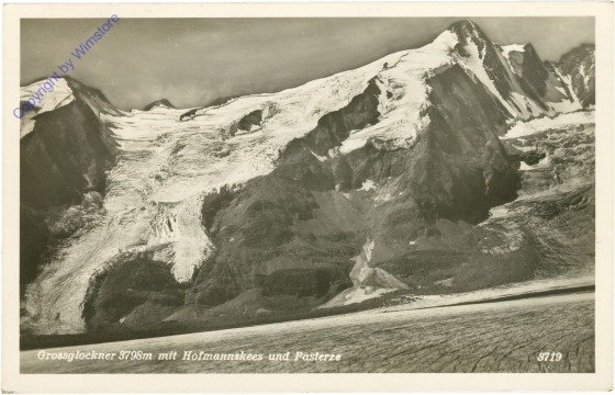 Großglockner, mit Hofmannskees und Pasterze