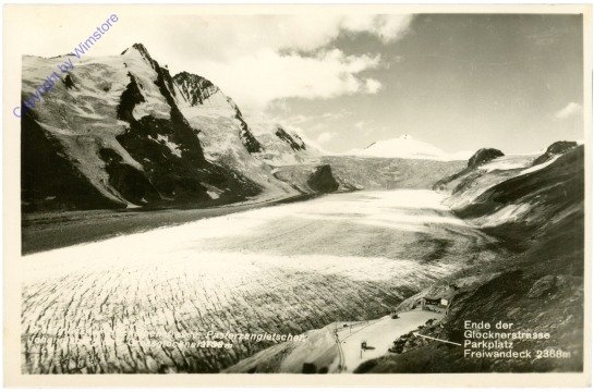 Großglockner, Ende der Glocknerstrasse, Parkplatz Freiwandeck