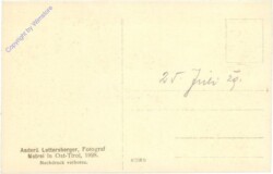 ak212243a Großglockner, Großglocknerstrasse nach Kals