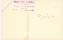 Großglockner, Franz Josef-Haus