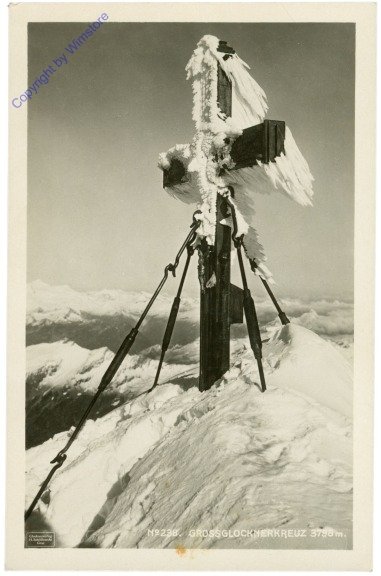 ak212245 Großglockner, Gipfelkreuz