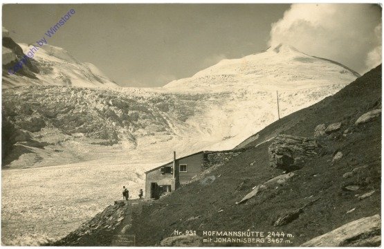 Großglockner, Hofmannshütte mit Johannisberg
