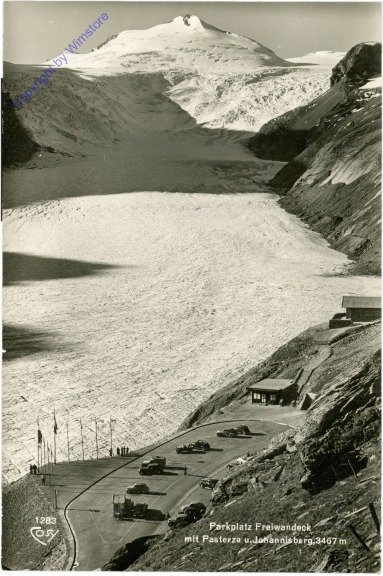 Großglockner, Parkplatz Freiwandeck
