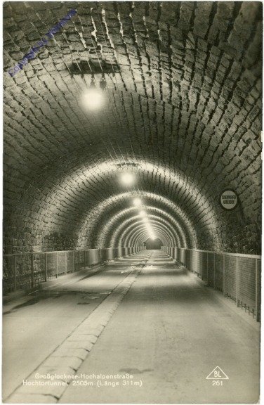 Großglockner, Hochalpenstrasse, Hochtortunnel